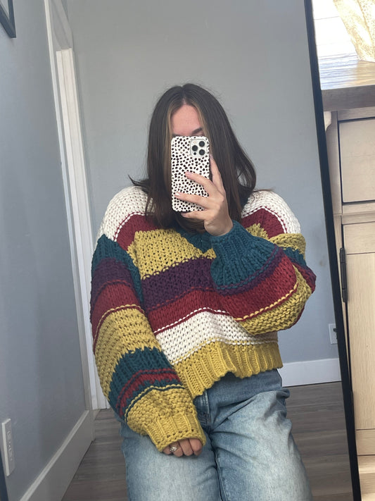 LUNA chunky knit sweater