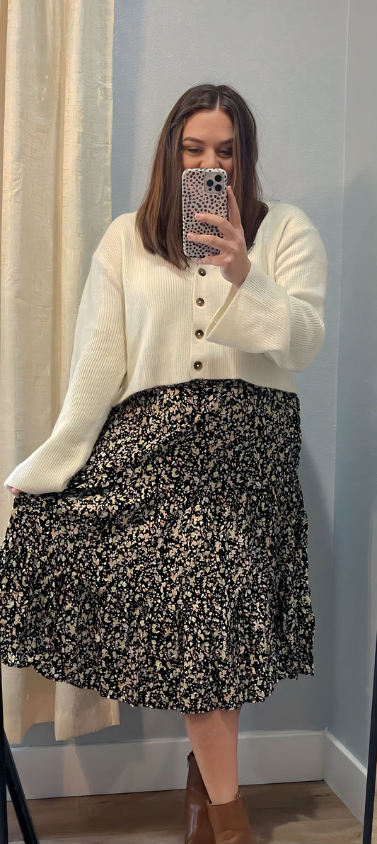 RORY Floral Skirt