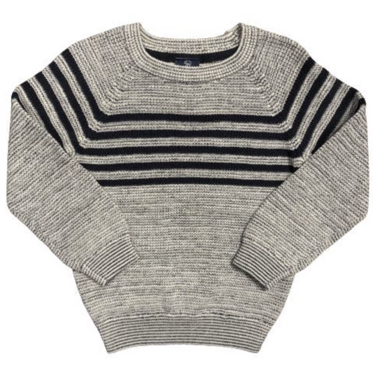 Chest Stripe Pullover Sweater
