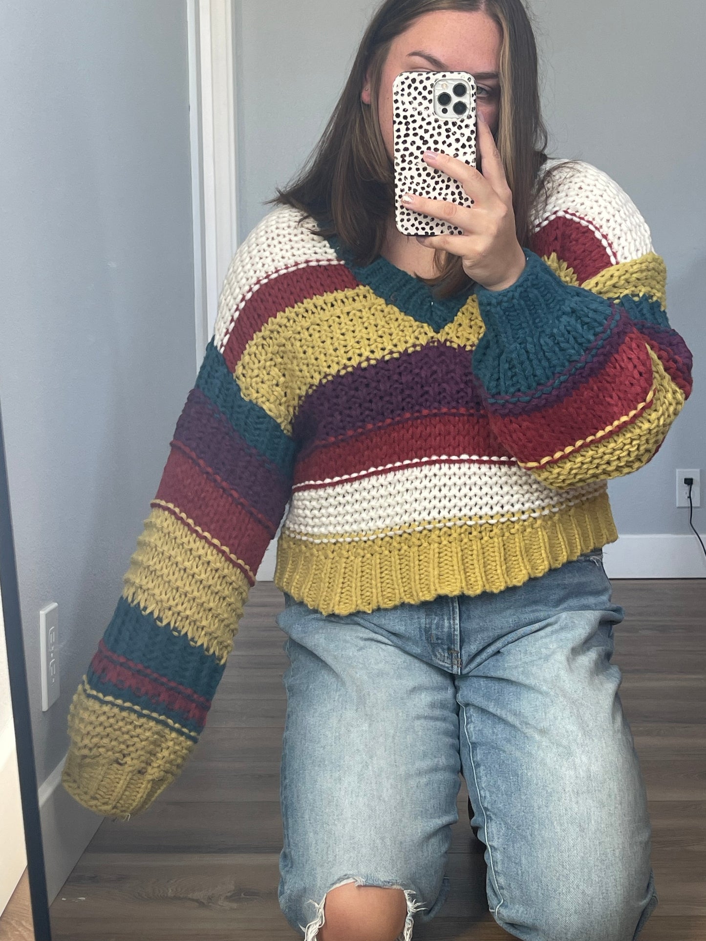 LUNA chunky knit sweater