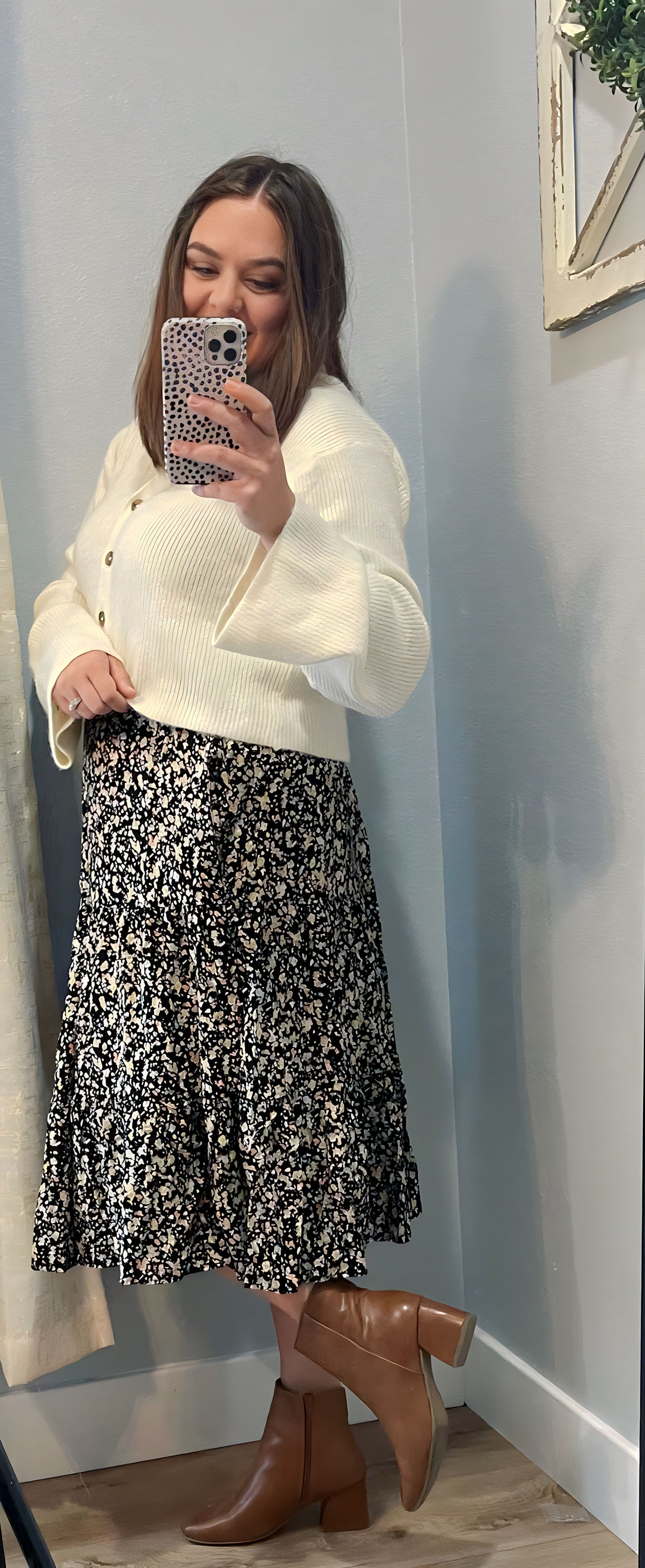 RORY Floral Skirt