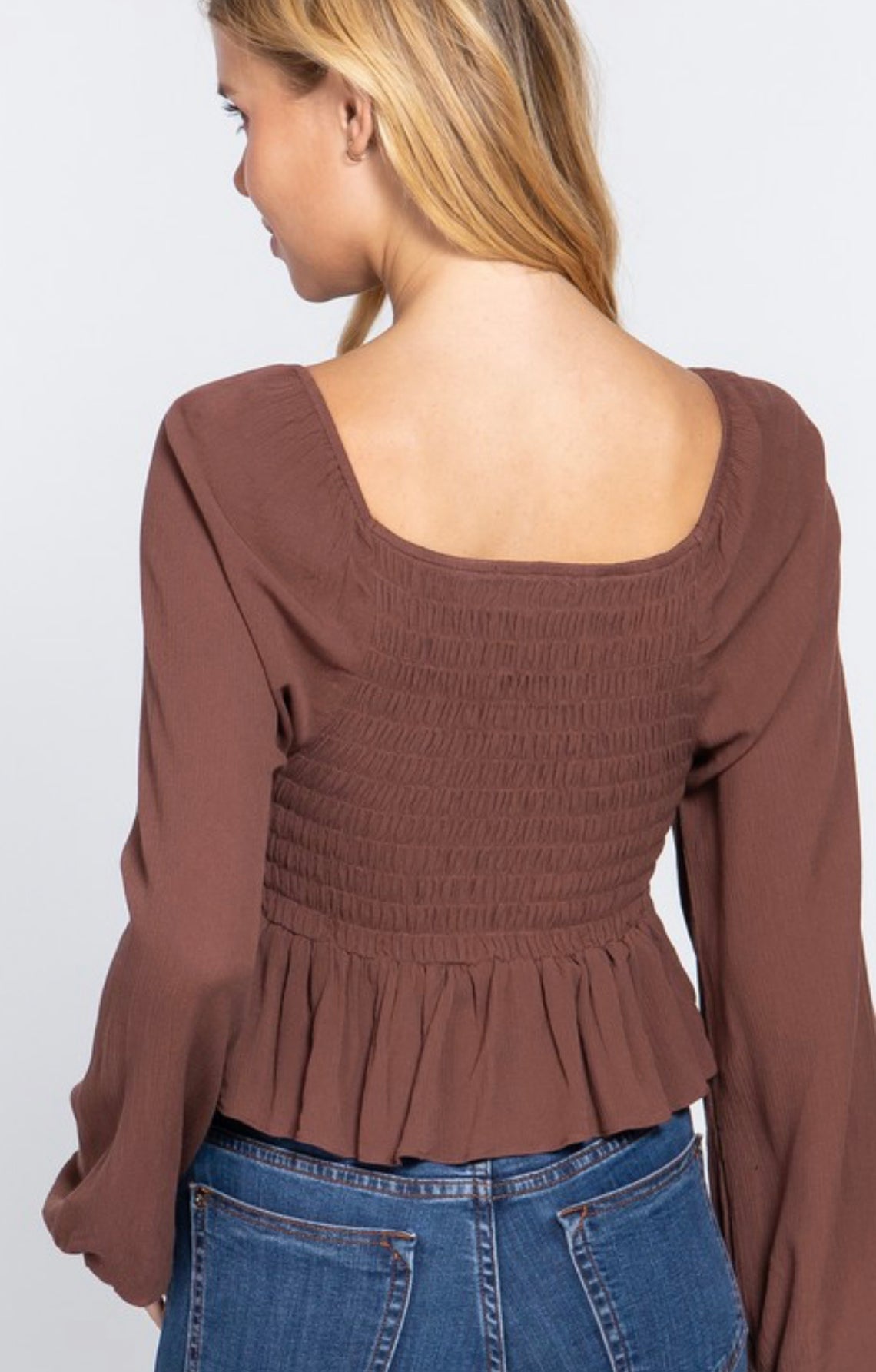 Sweetheart Woven Top