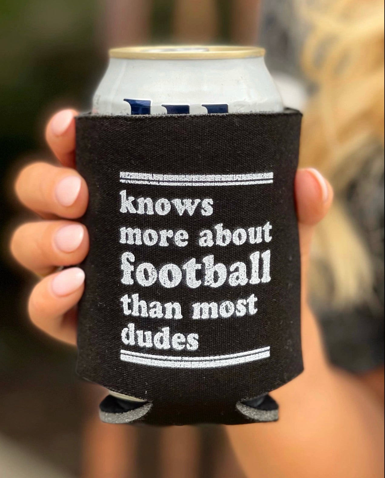 Football Can Cooler