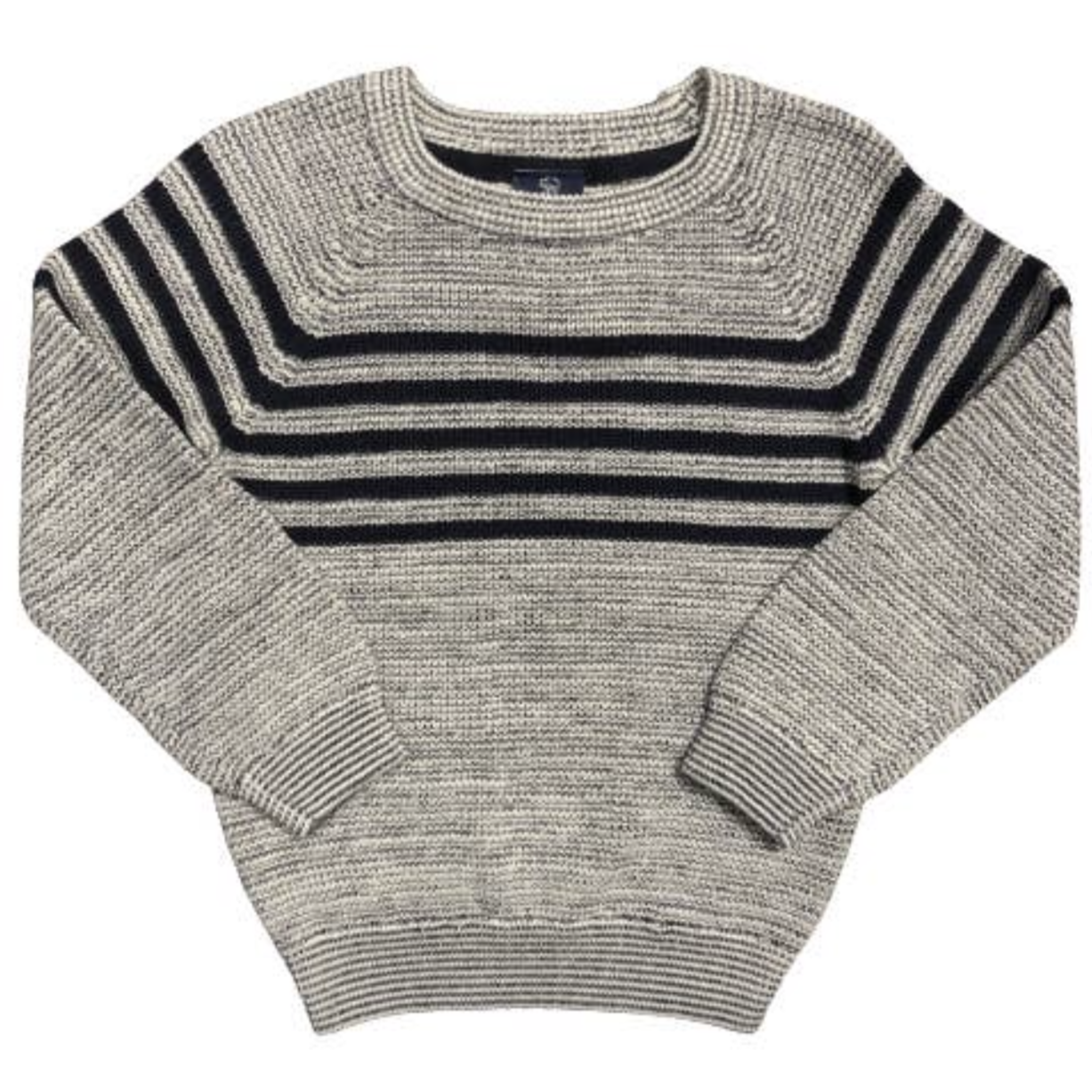 Chest Stripe Pullover Sweater