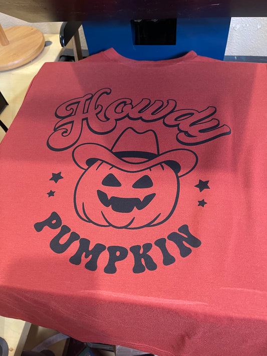 Howdy Pumpkin Graphic Tee