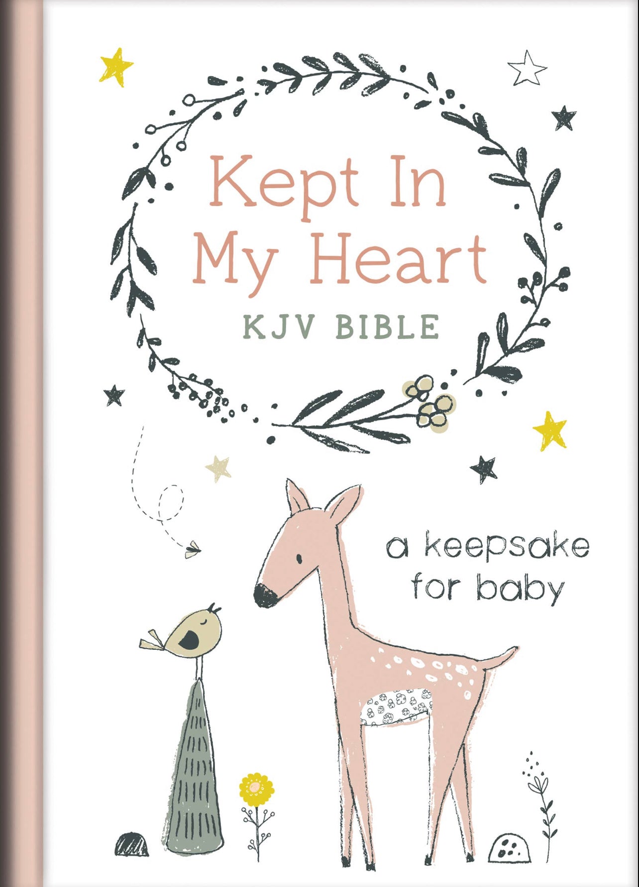 Kept in my heart KJV Bible - Coral