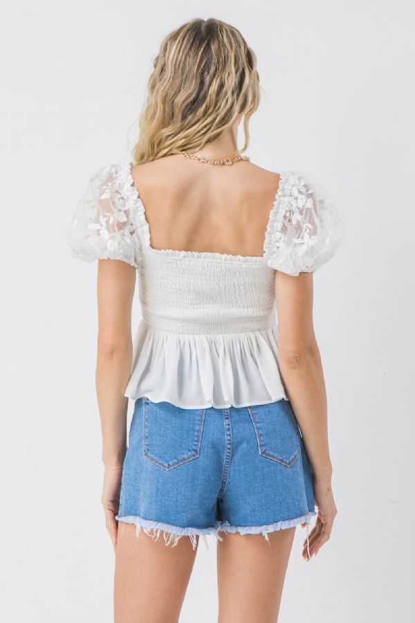 Puff Sleeve Top